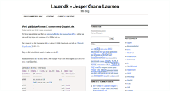 Desktop Screenshot of lauer.dk